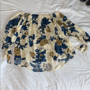 off the shoulder blouse